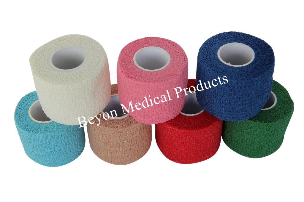 Latex-free Cotton Cohesive Bandage
